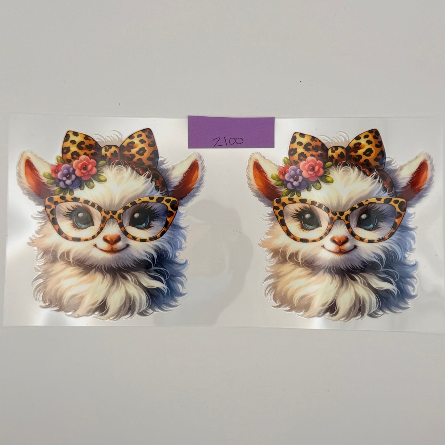 cool llamas with glasses