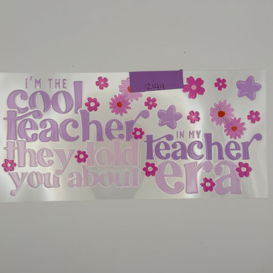 cool teacher