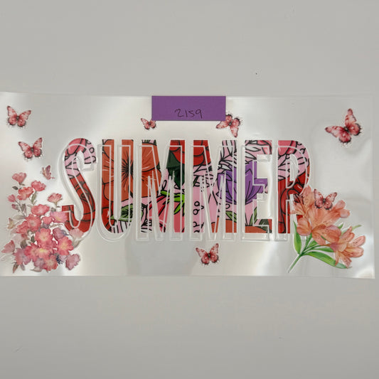summer with flowers