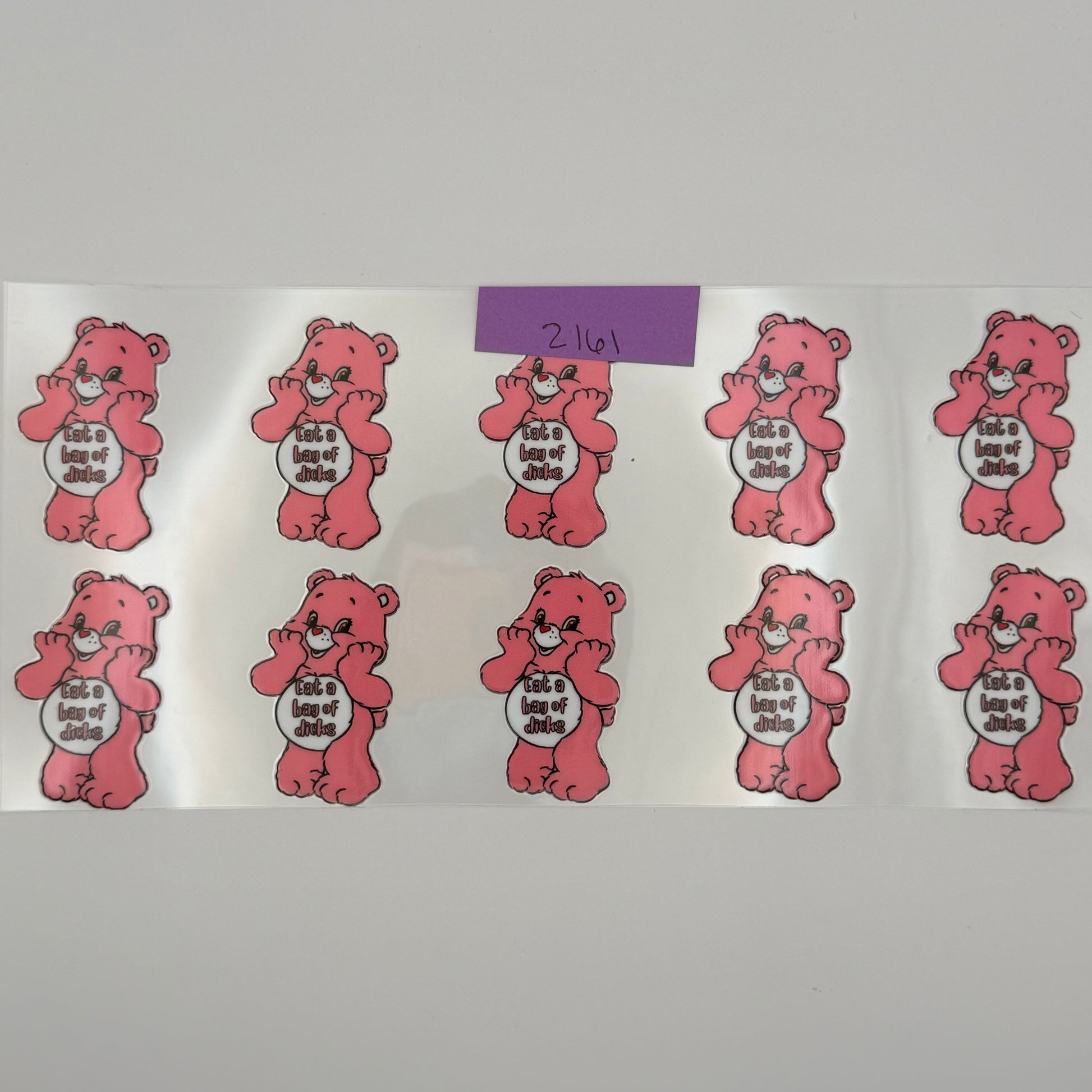 pink swearbears