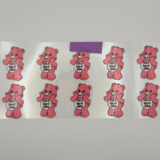 pink swearbears