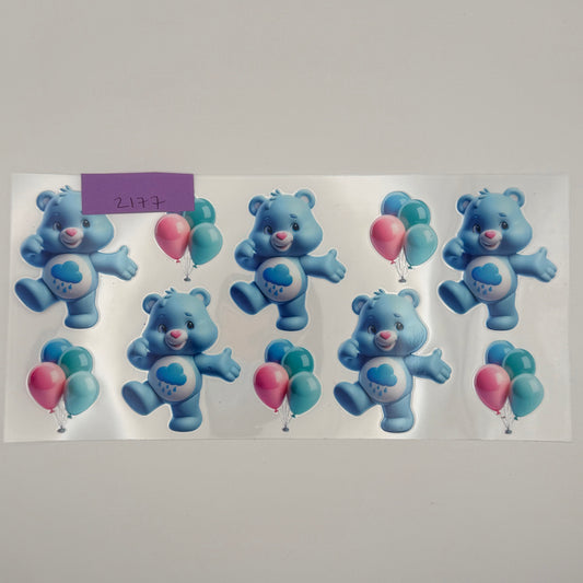 blue rain carebears
