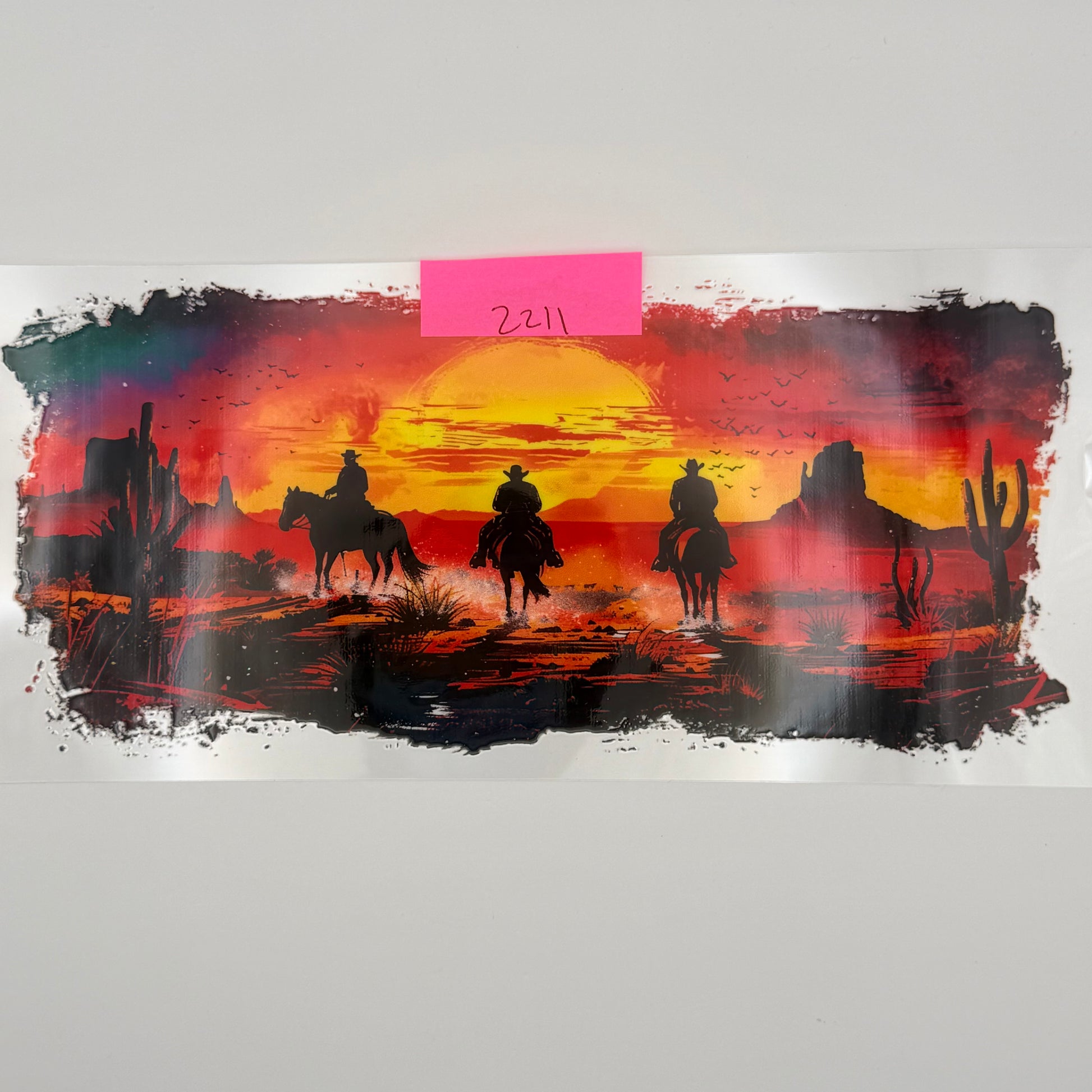 dark sunset cowboys