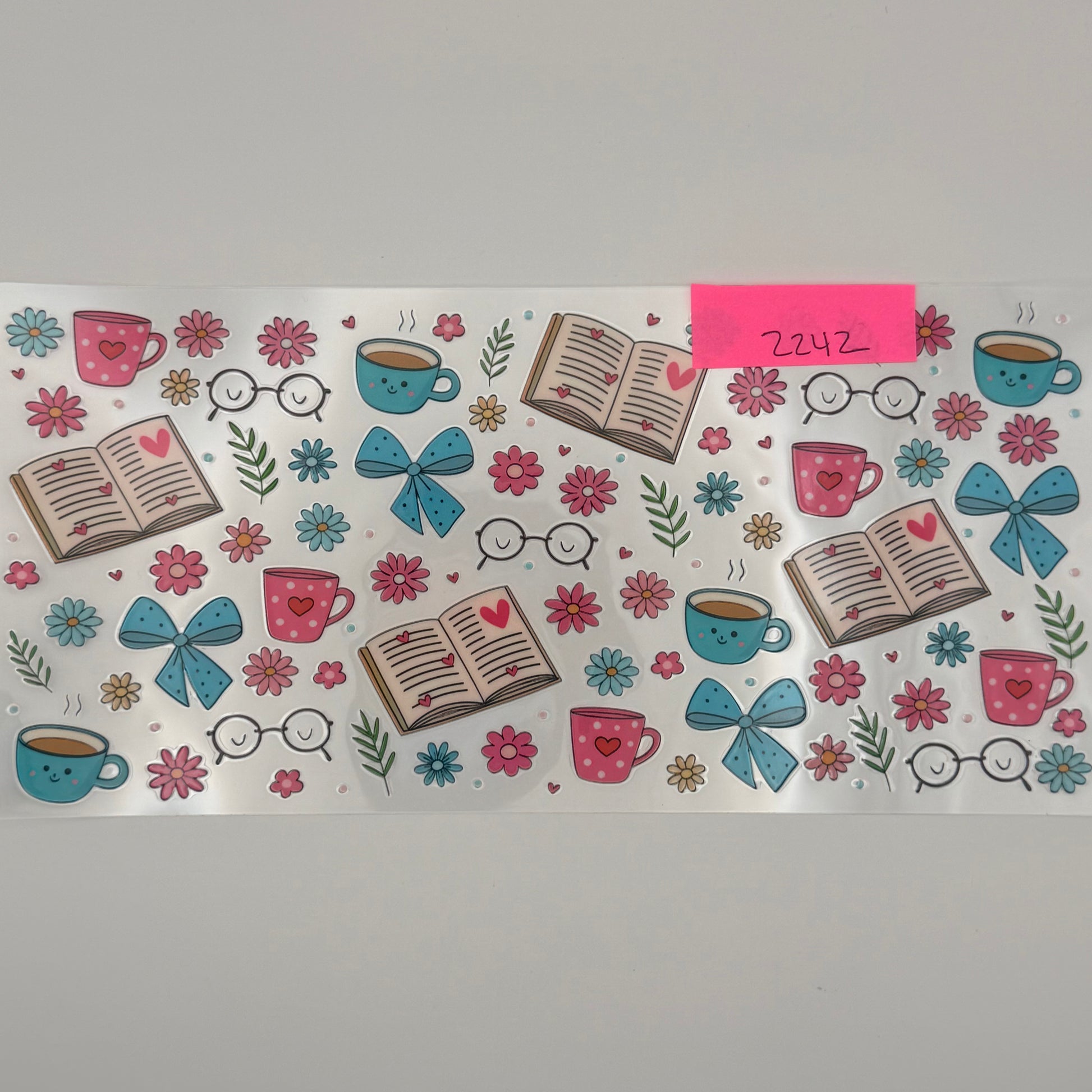 books coffee and bows