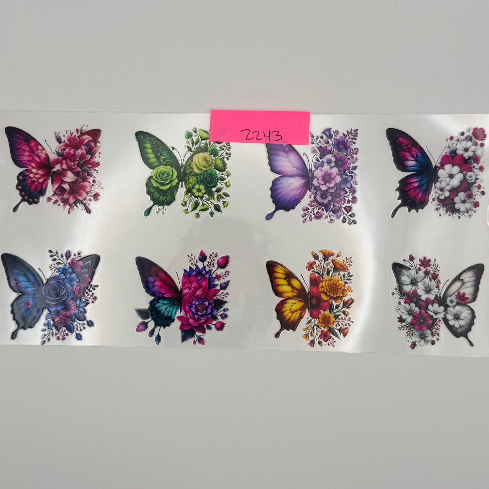 butterflies and flowers