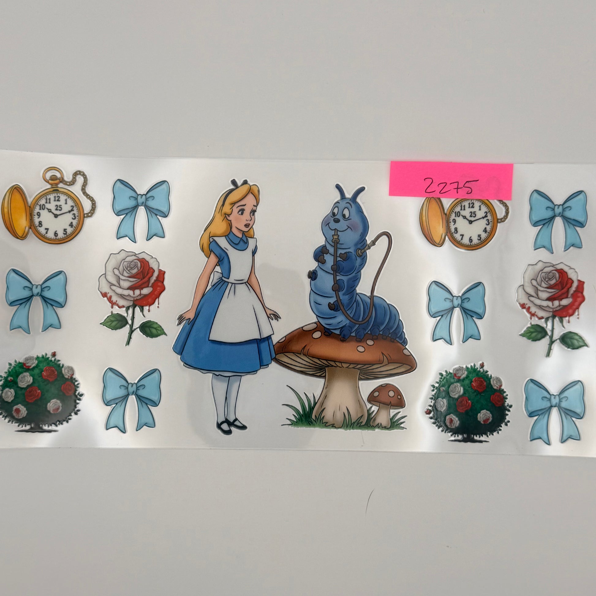 alice and catepillar