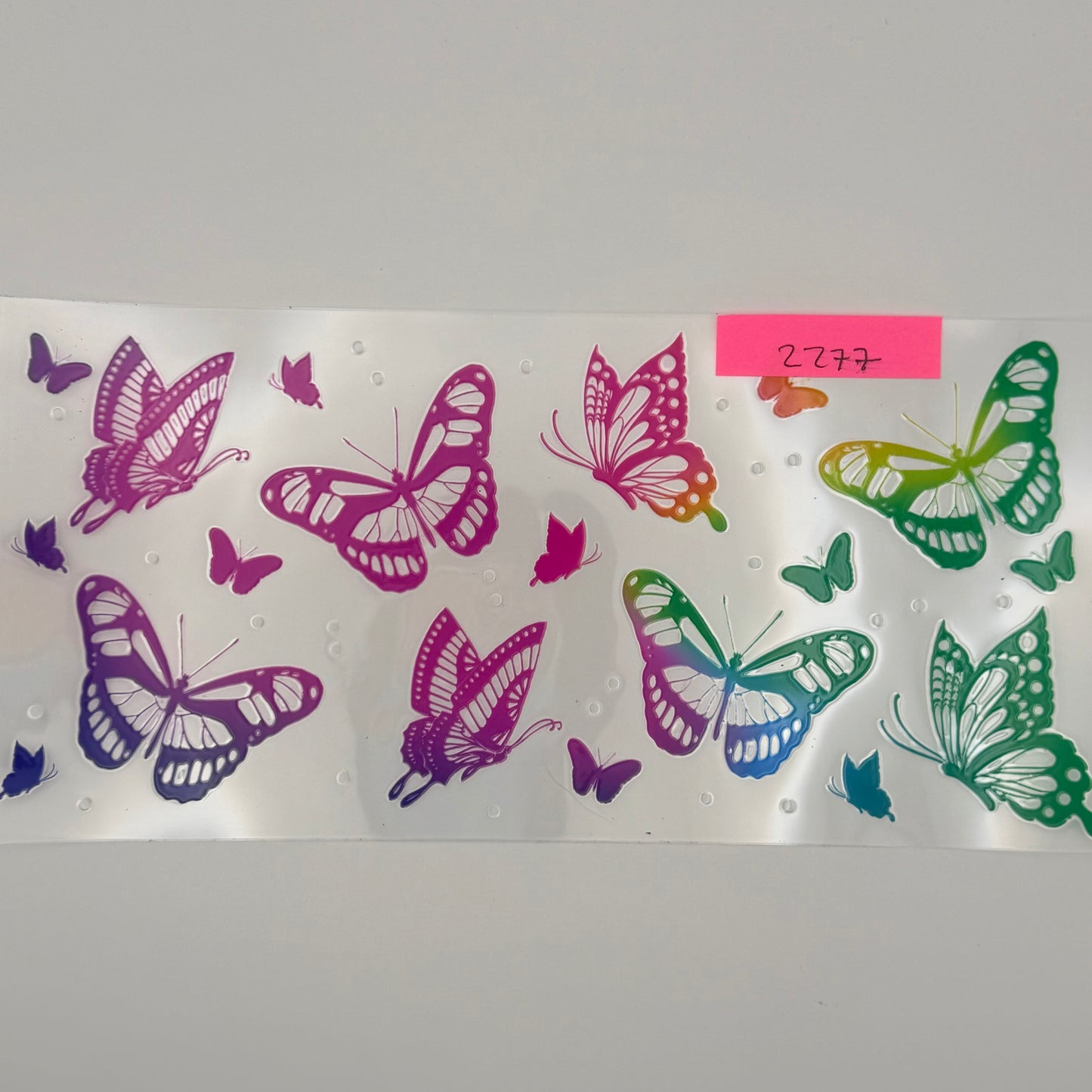 rainbow butterflies