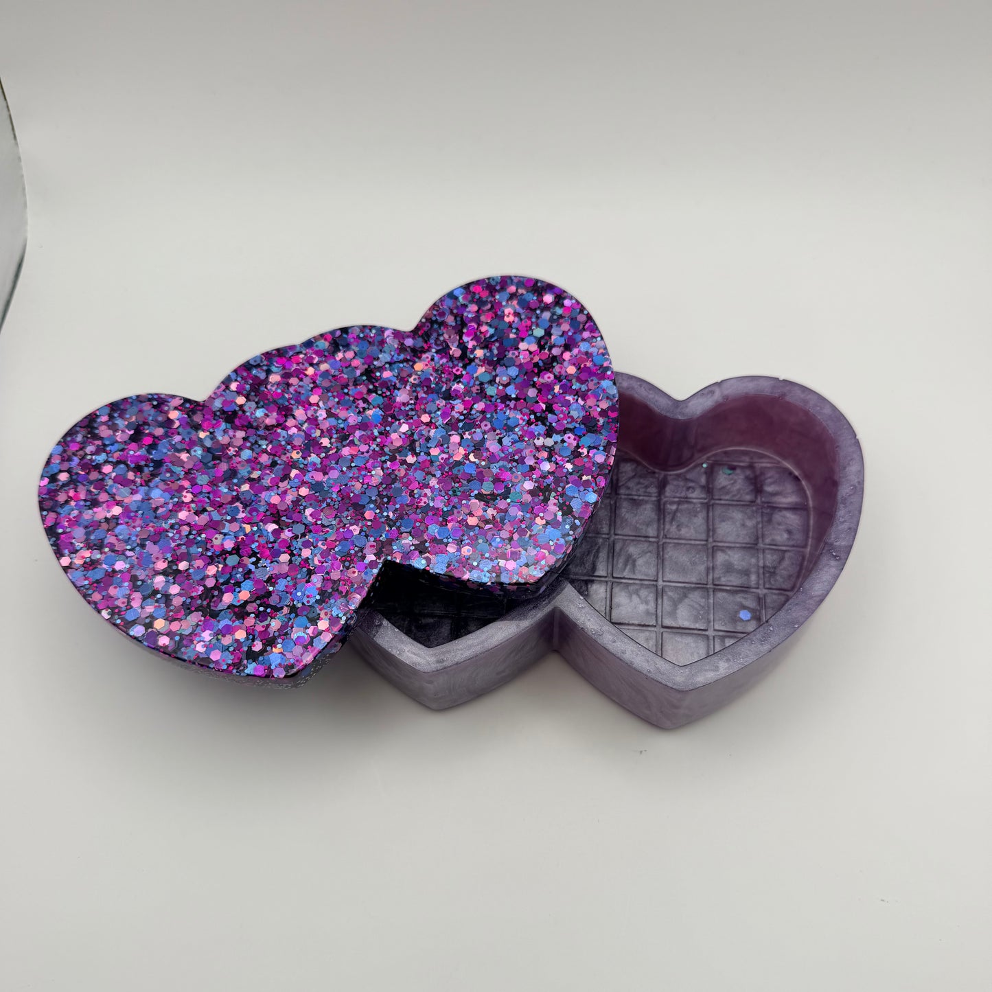 Double Purple Heart Container