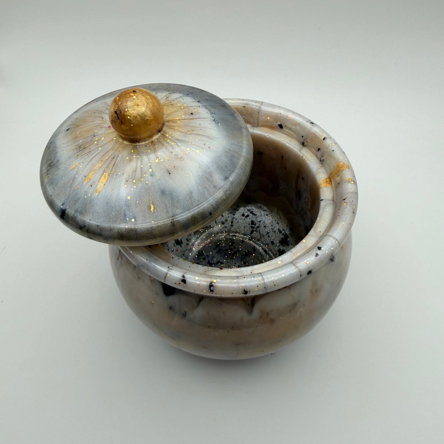 XL Honey Pot Container with Lid