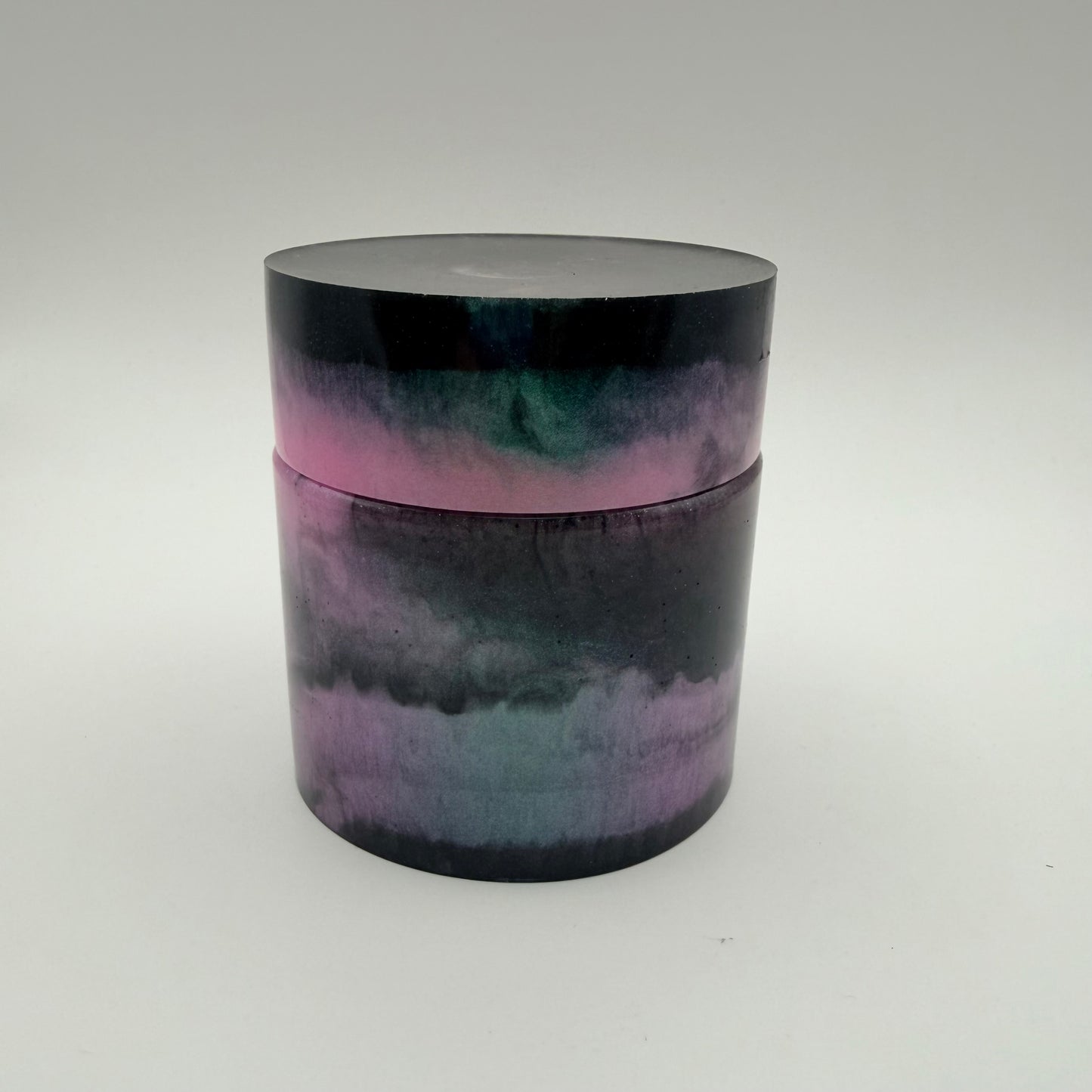 screw top container galaxy inspired