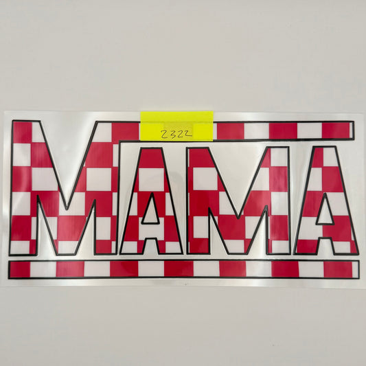 pink checkered mama