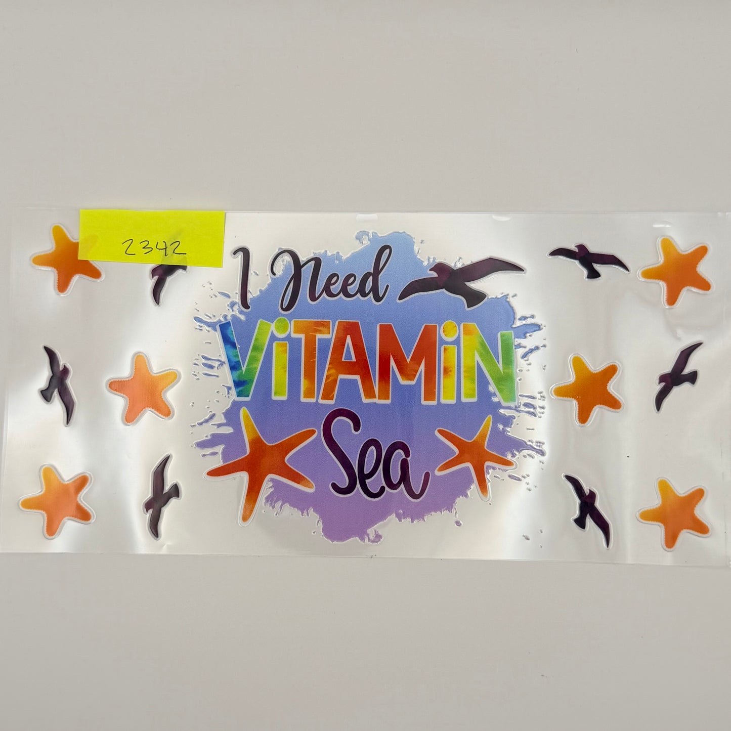 I need vitamin sea
