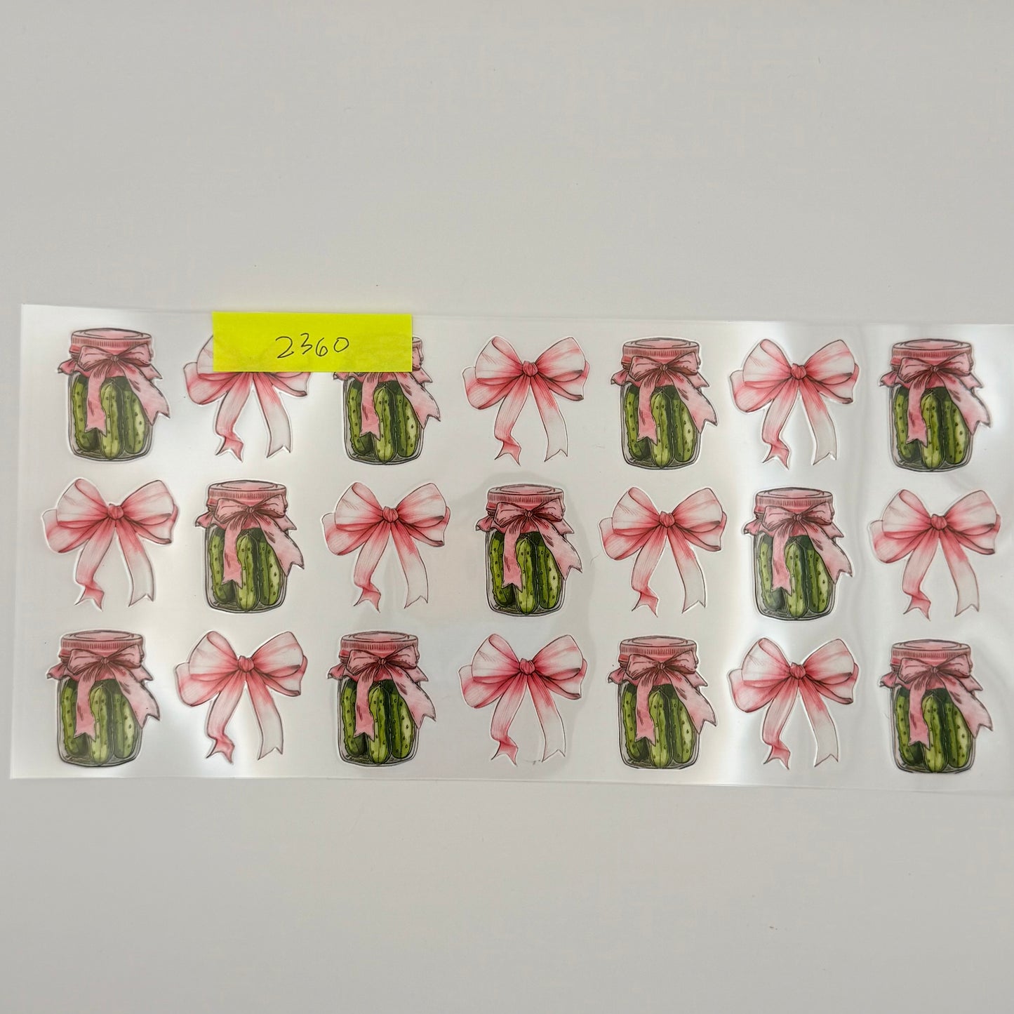 pickles and bows