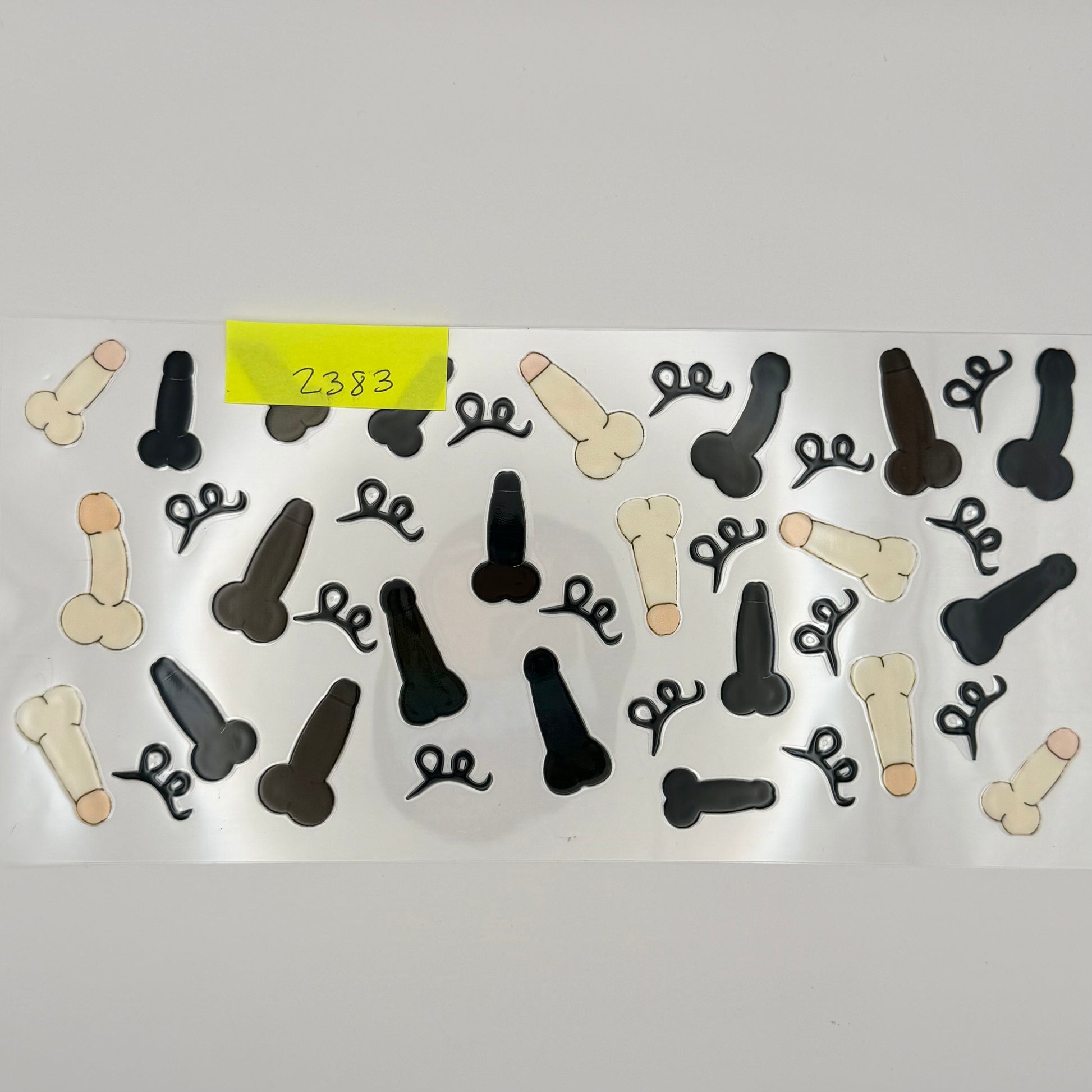 black and white peens
