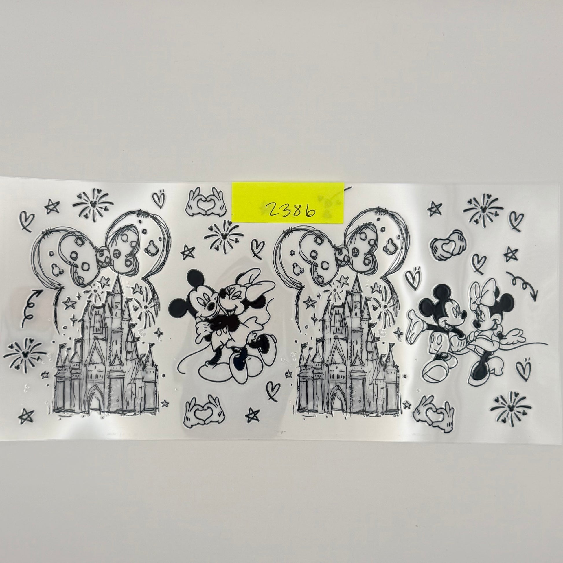 sketchy micky minnie castle