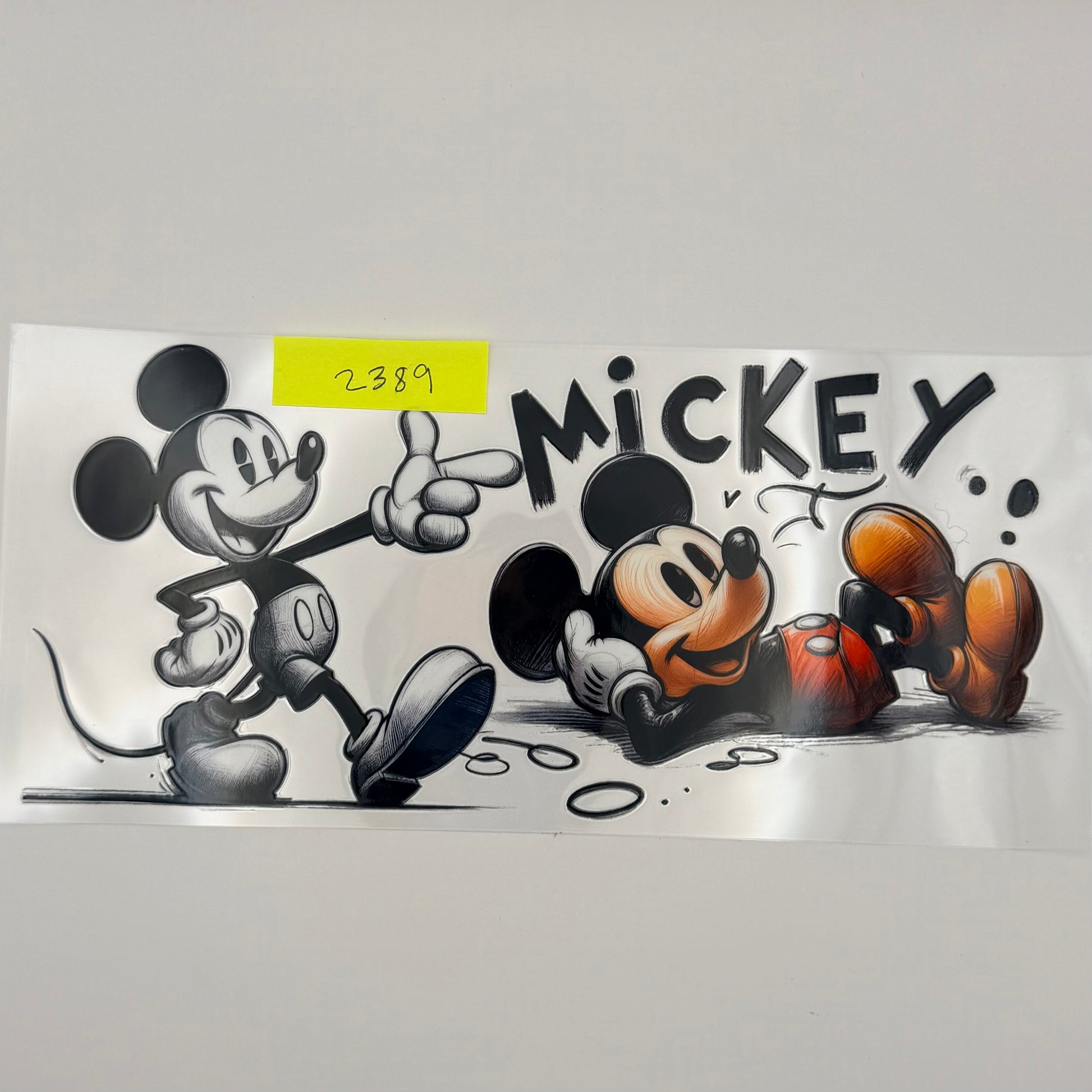 mickey chillin