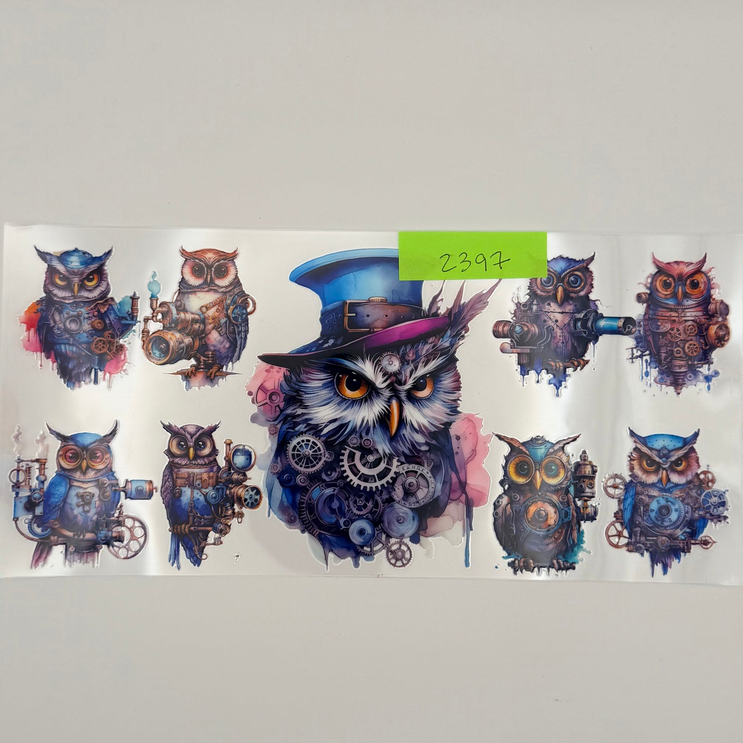 steampunk owl & friends