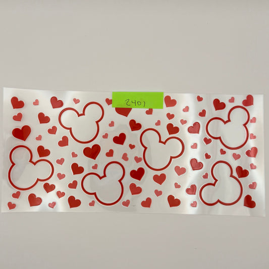 mickey & hearts