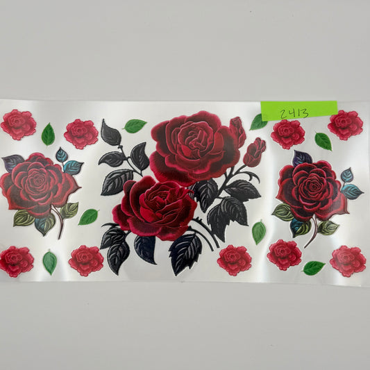 crochet roses