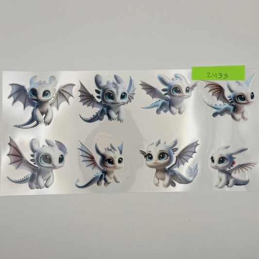dragon small (white)