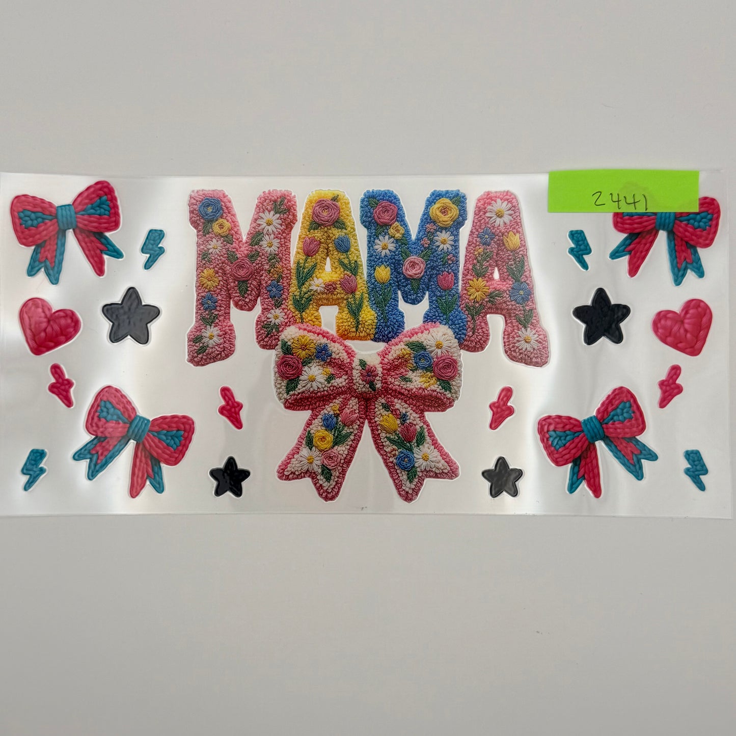 mama with bows