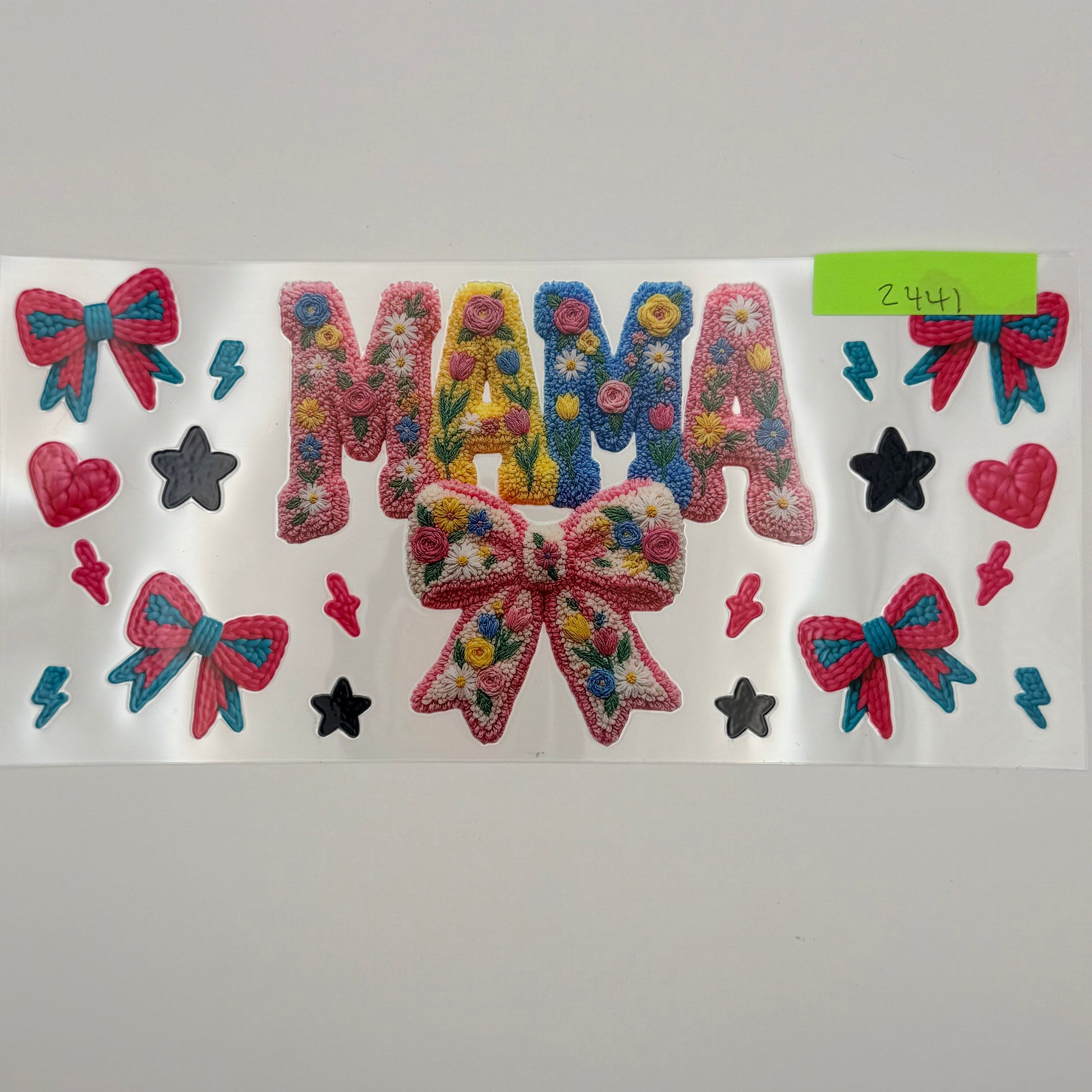 mama with bows