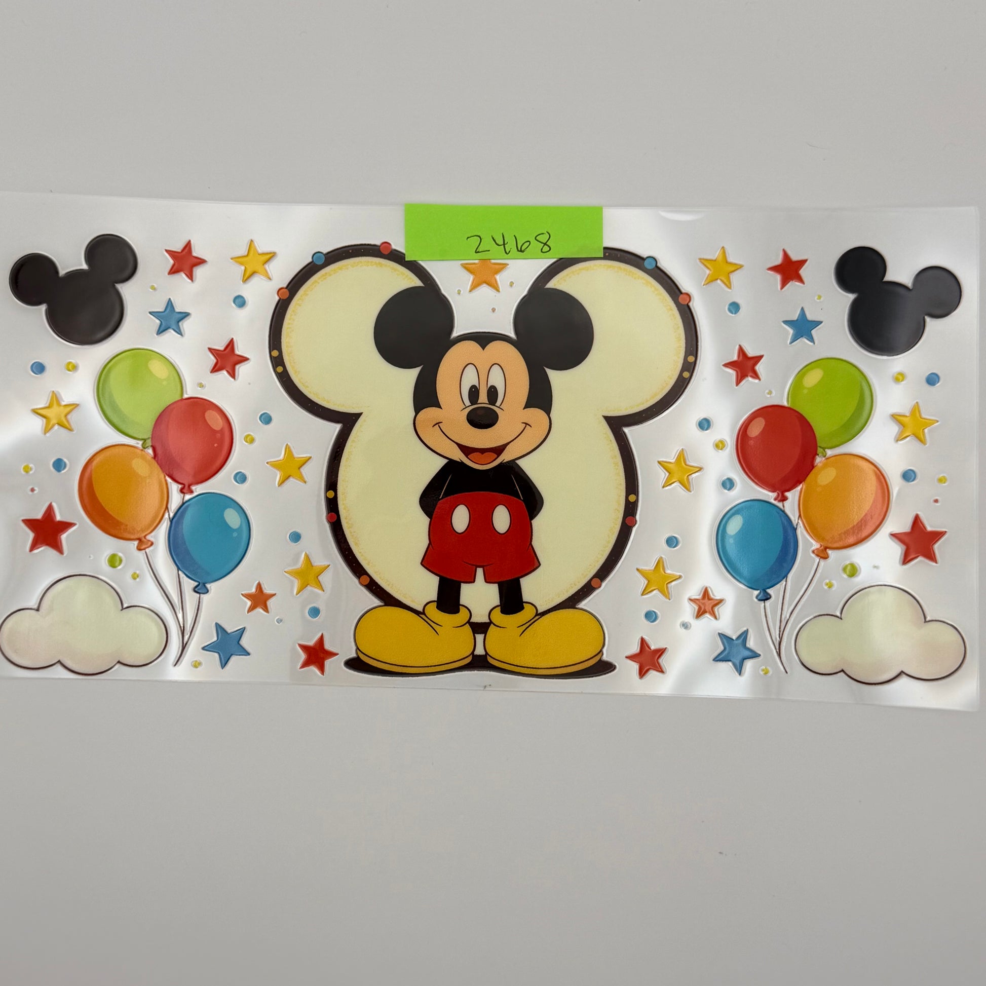 vintage mickey with balloons