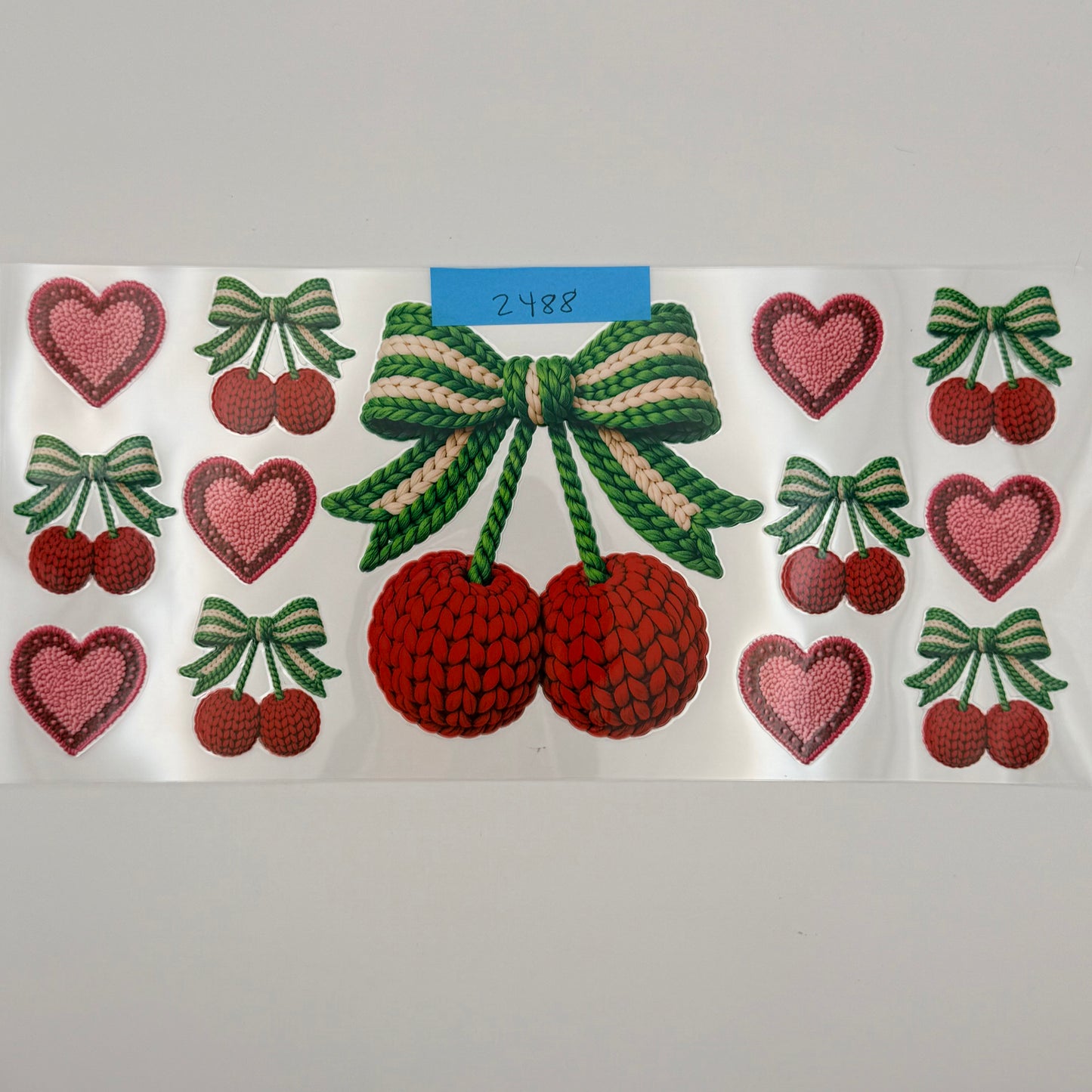 crochet cherries