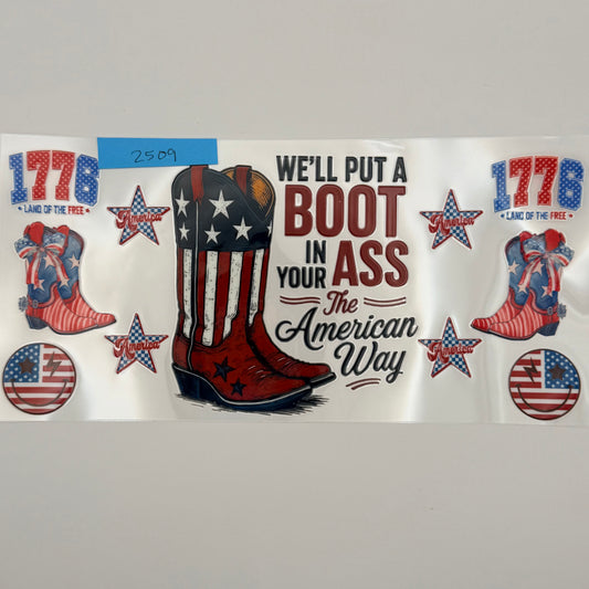 boot in your ass