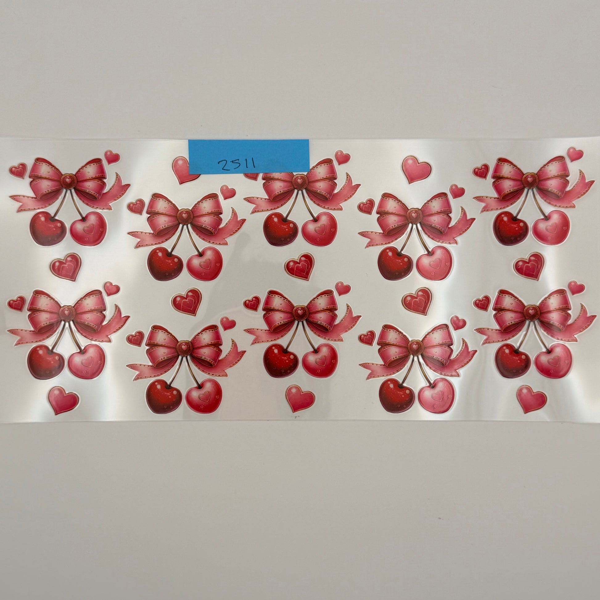 cherries with hearts