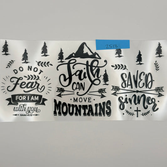 faith can move mountains