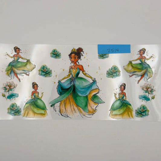 tiana cartoon sketch