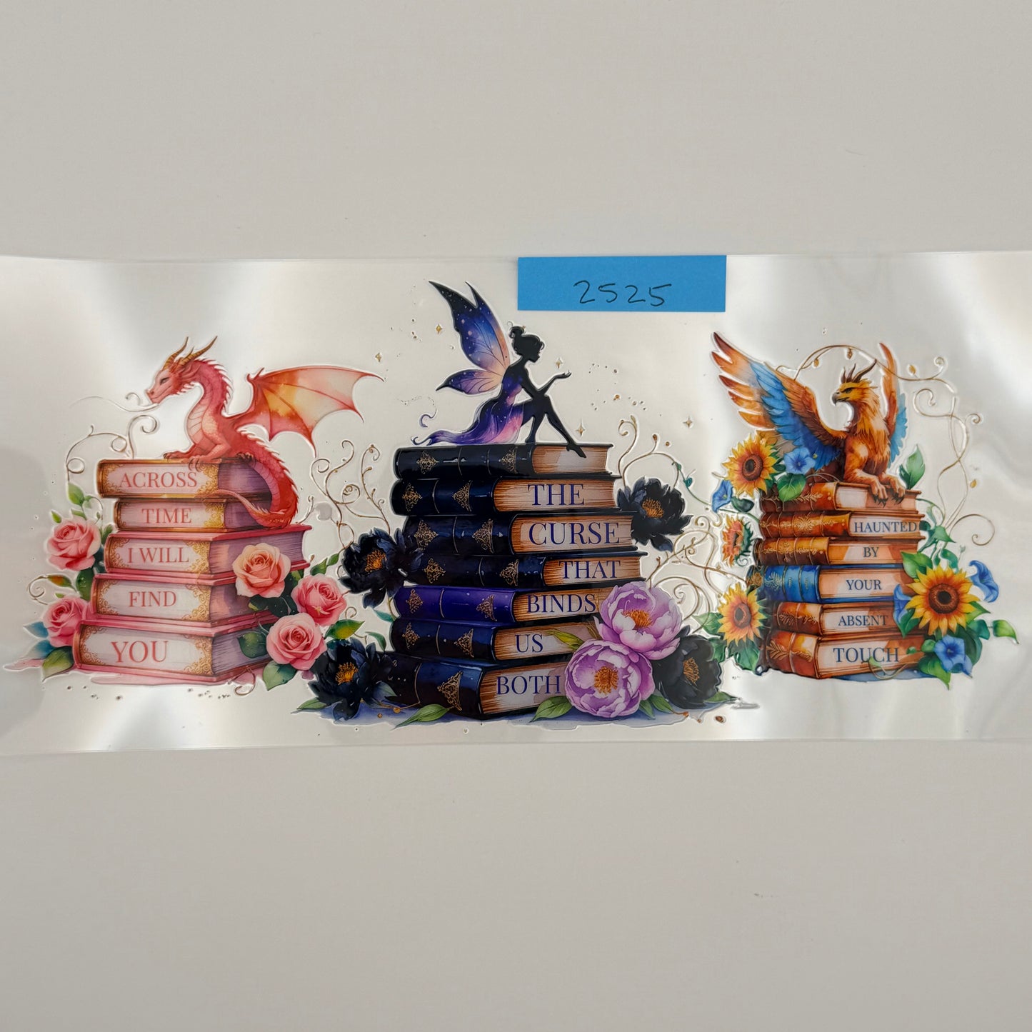 fairie, dragons, books