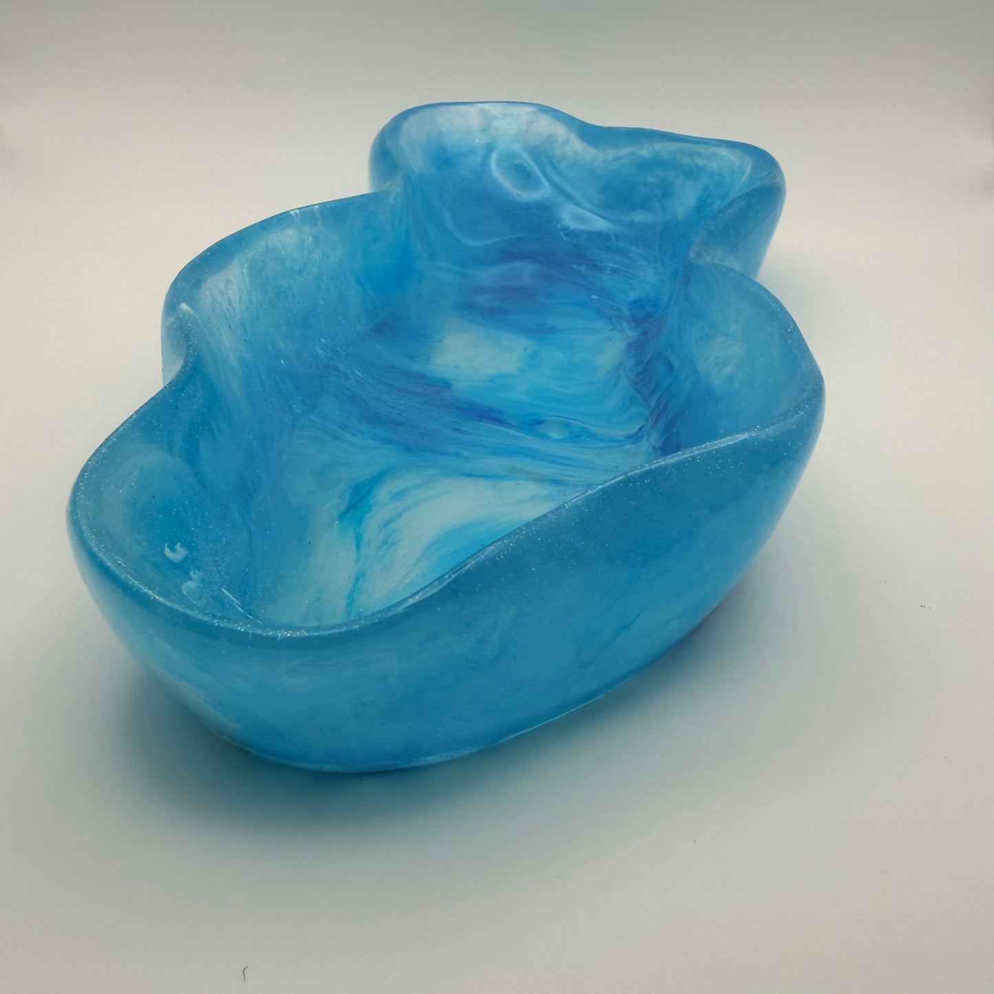 Large Ocean-Inspired Irregular Shaped Bowl