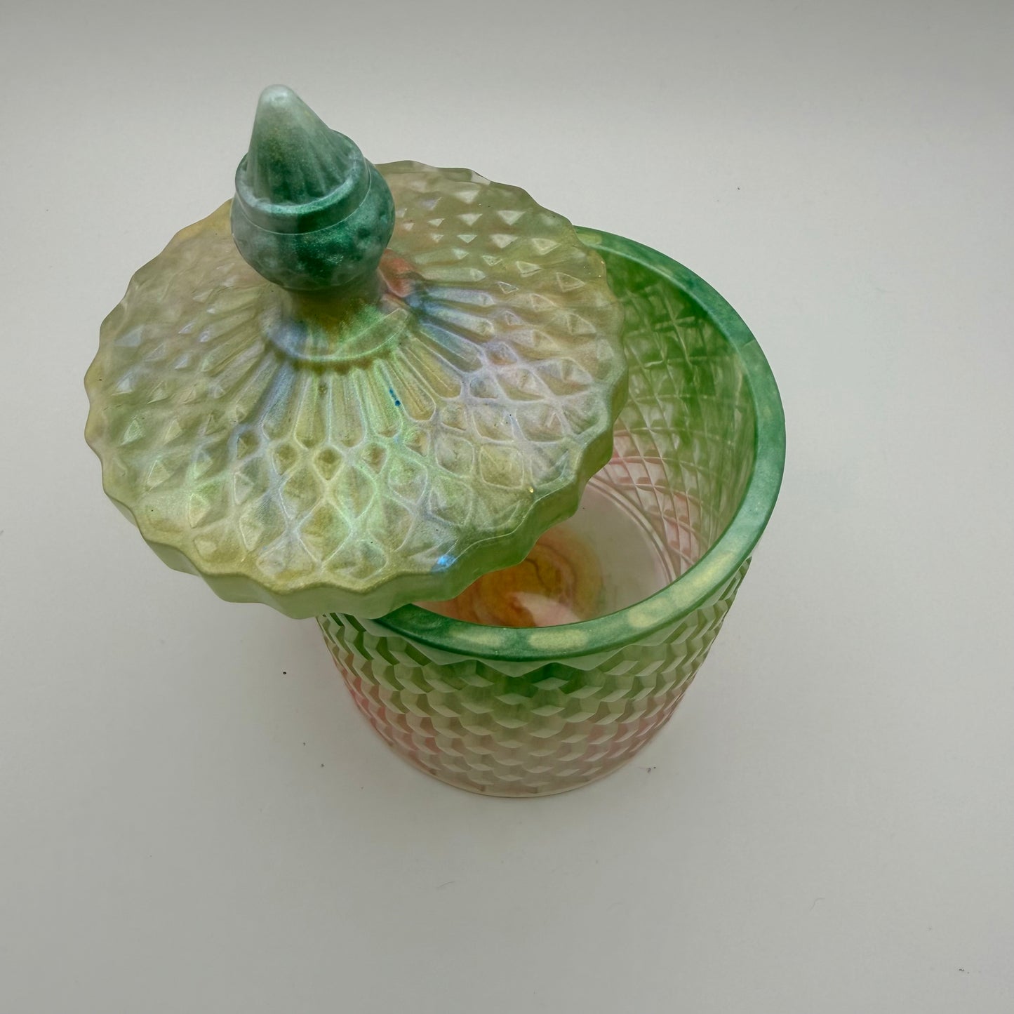 Lovely Pastel Container with Lid
