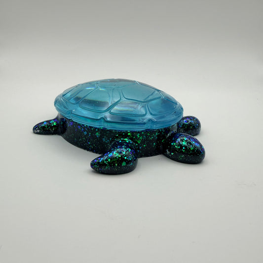 Sea Turtle Dish with Lid
