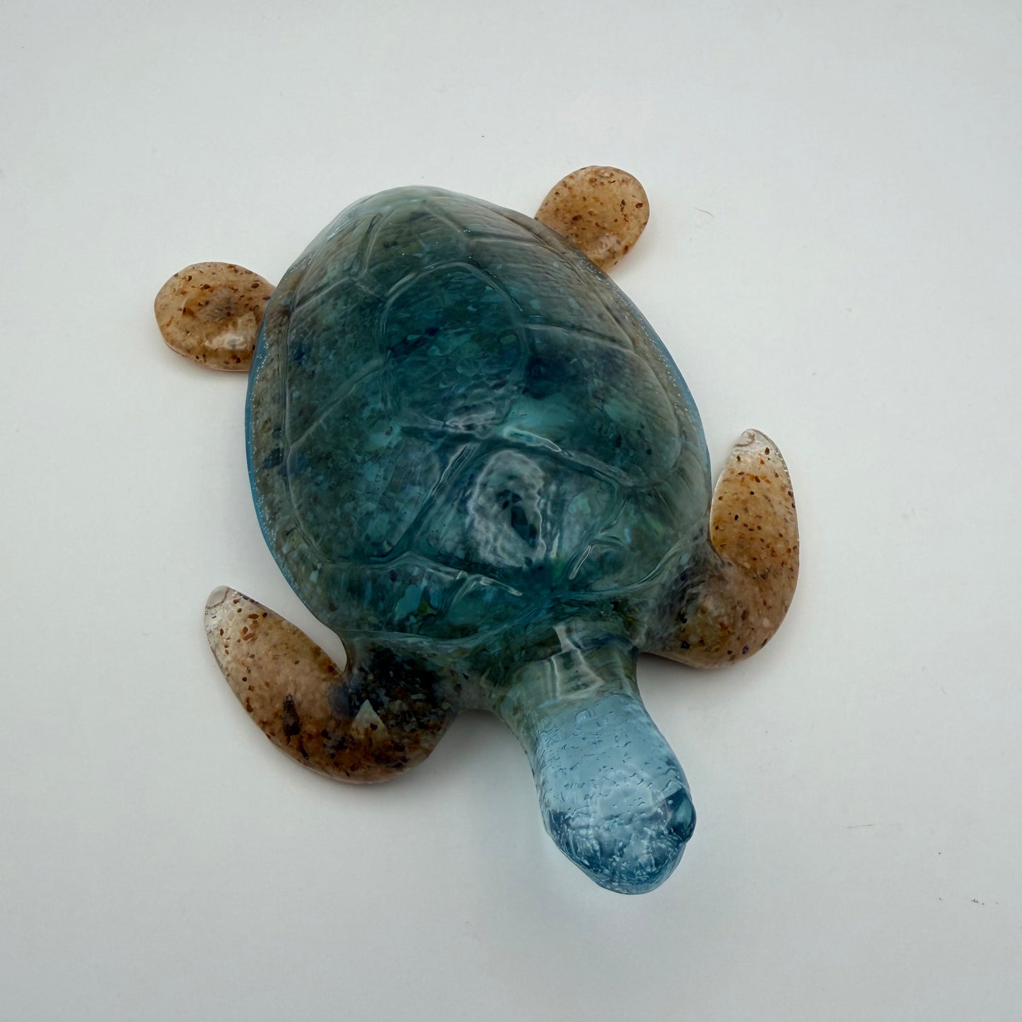 Cool Ocean Inspired Sea Turtle Figurine