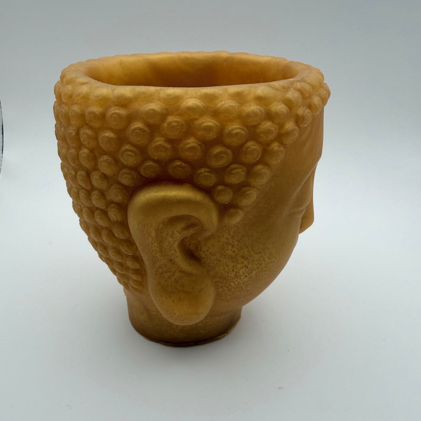 Gold Buddha Planter or Container