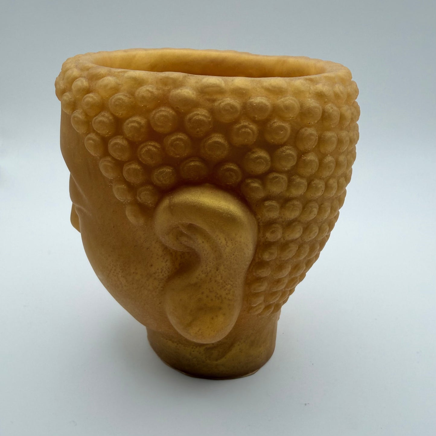 Gold Buddha Planter or Container