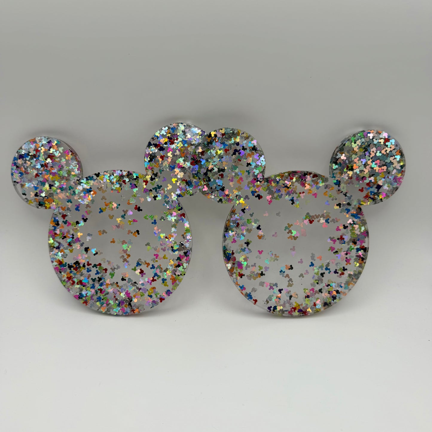 Set of two Mouse Ear Coasters