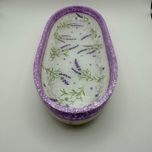 Large Lavender Tray/Bowl