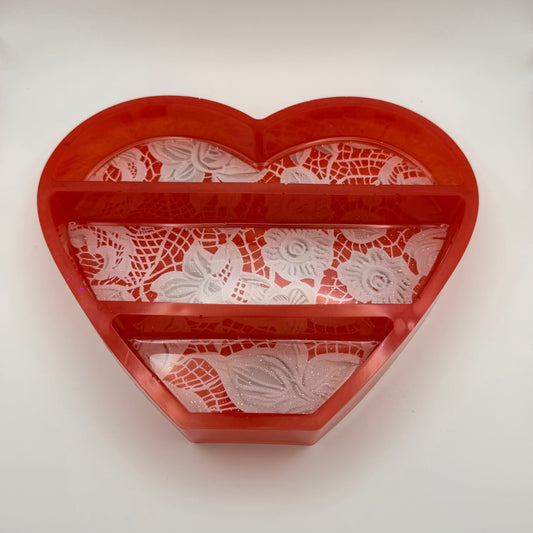 Super Cool Heart Lacy Heart Shelf