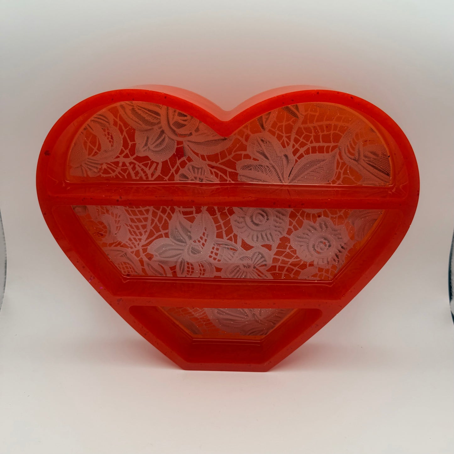 Super Cool Heart Lacy Heart Shelf