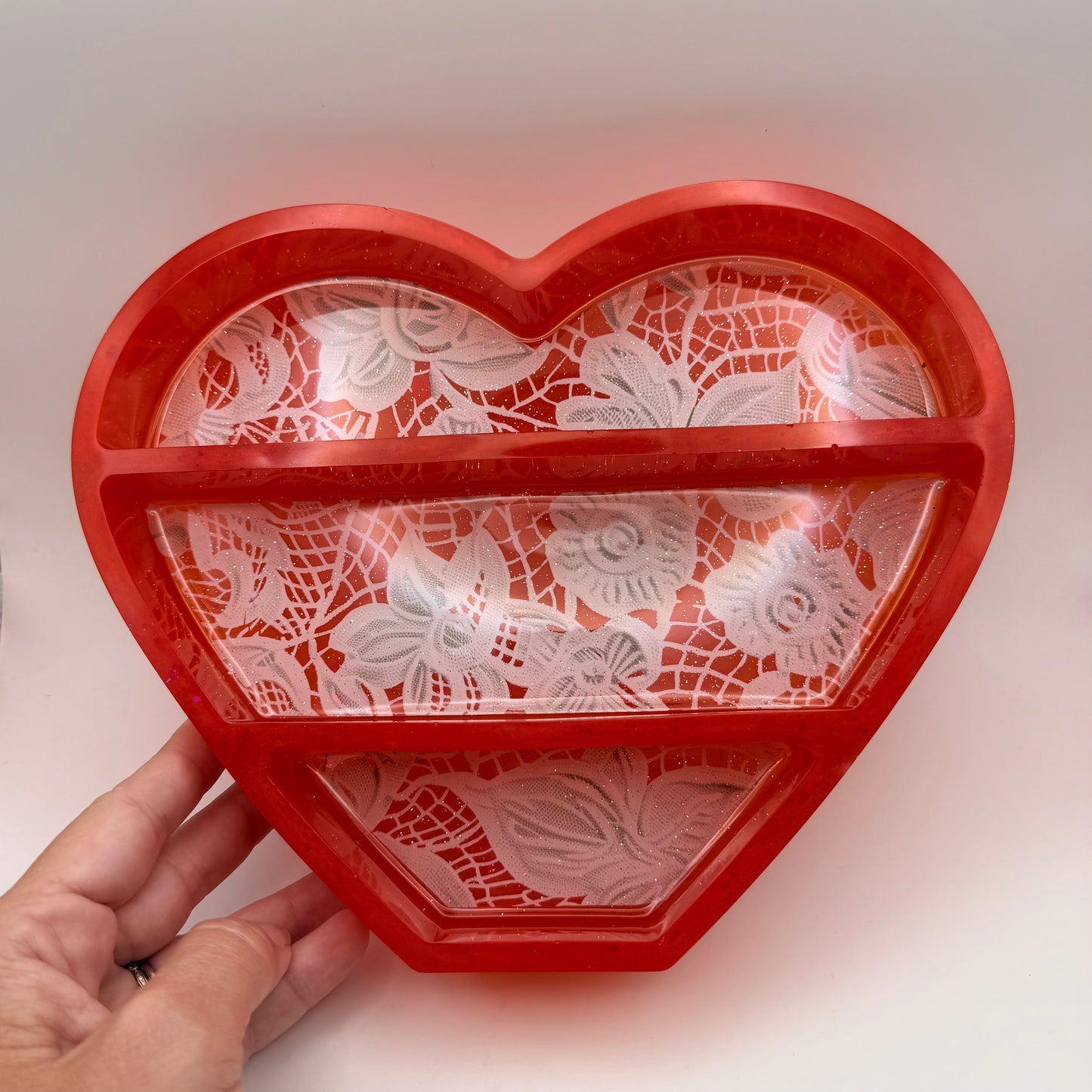 Super Cool Heart Lacy Heart Shelf