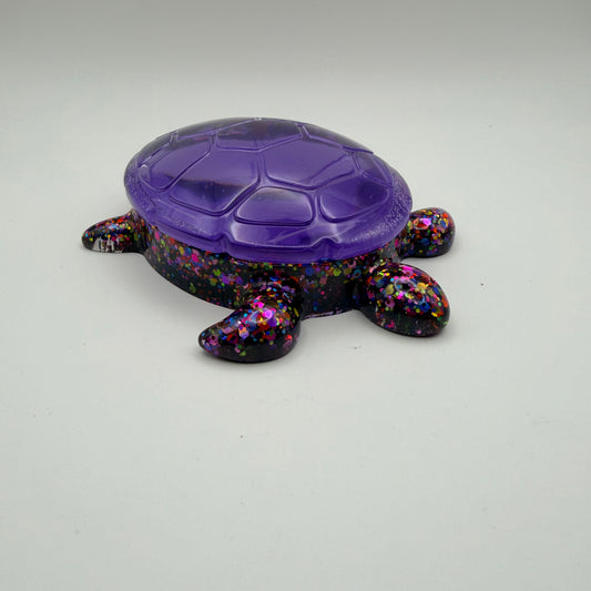 Sea Turtle Dish with Lid