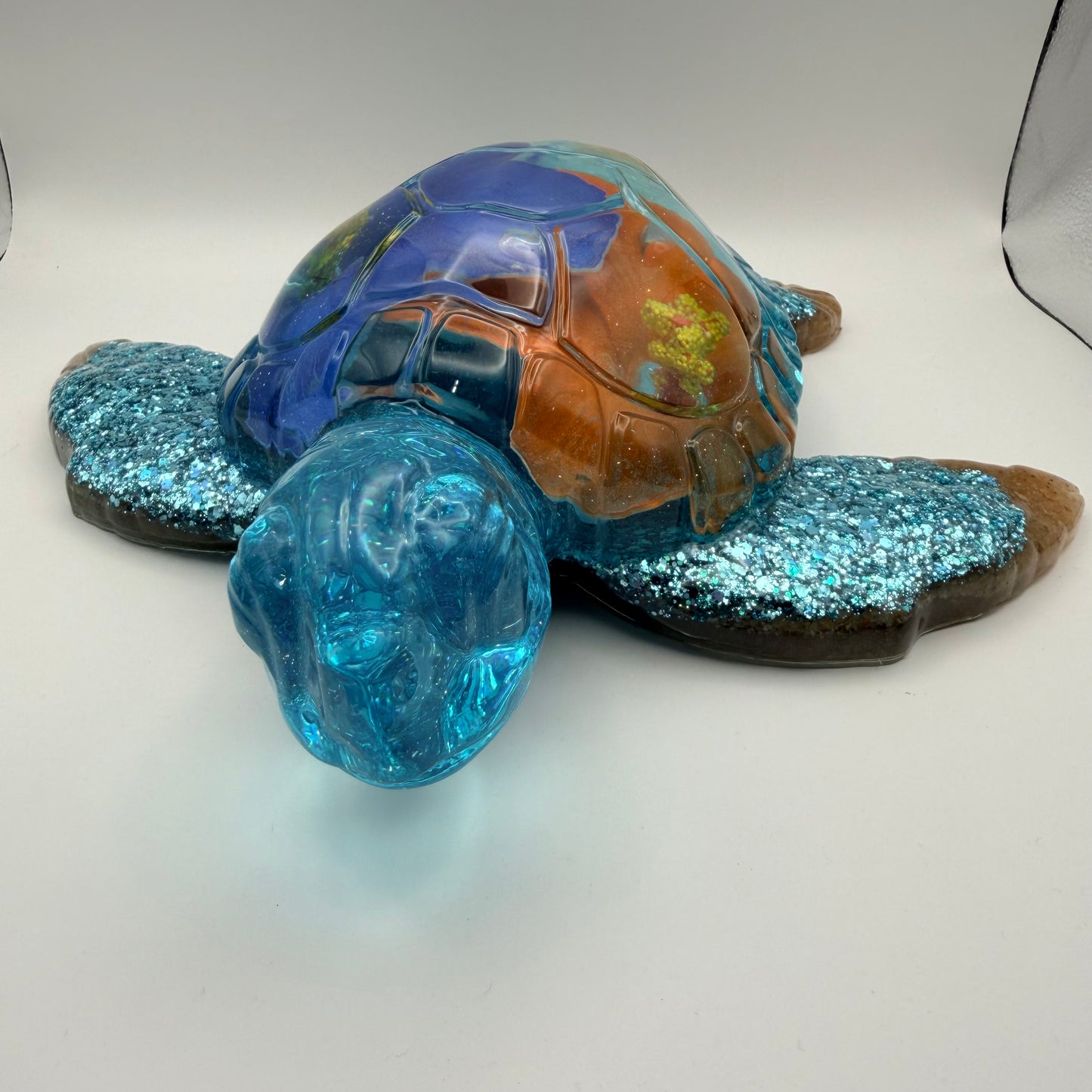 XL Hibiscus Shell Sea Turtle