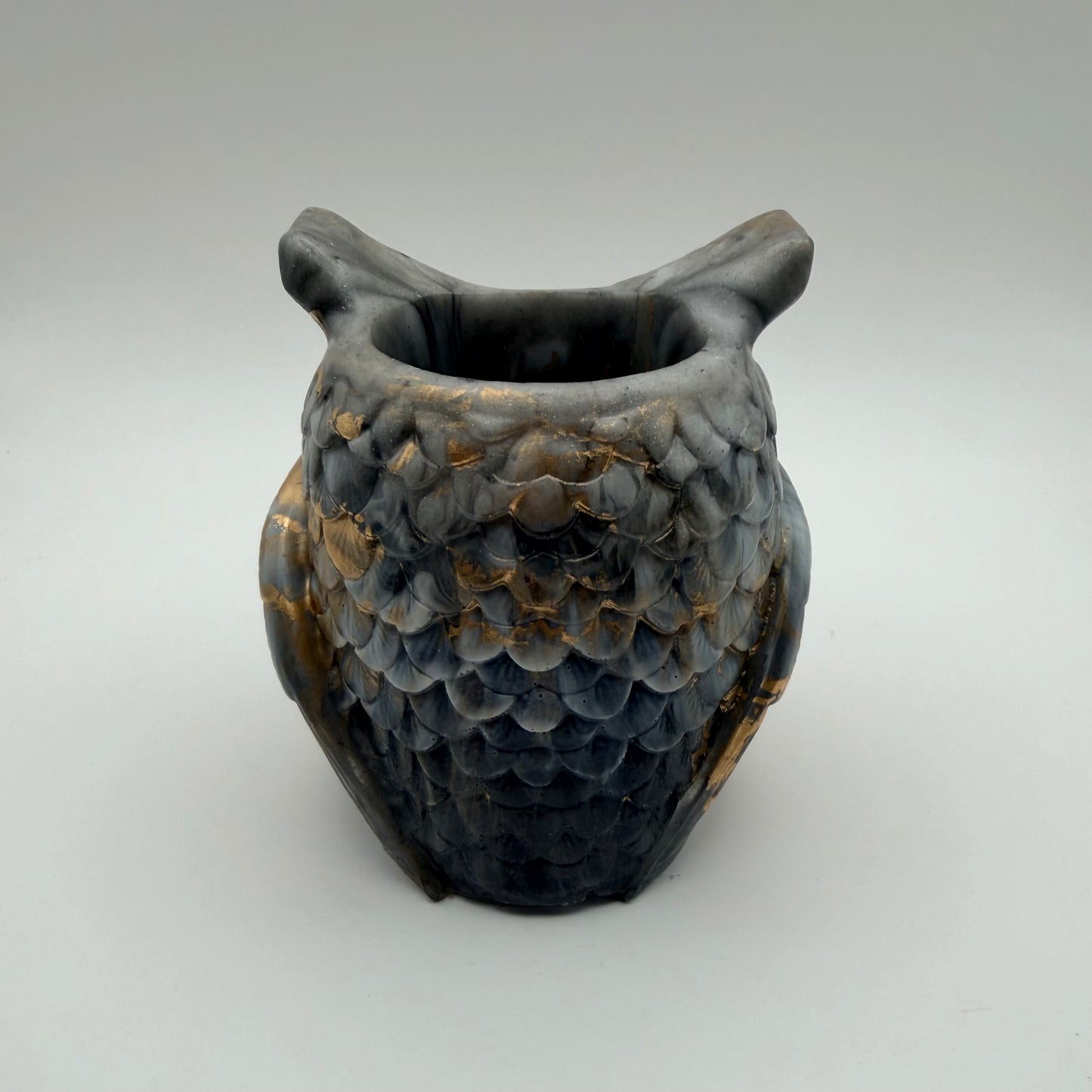 Marble & Gold Wise Owl Container