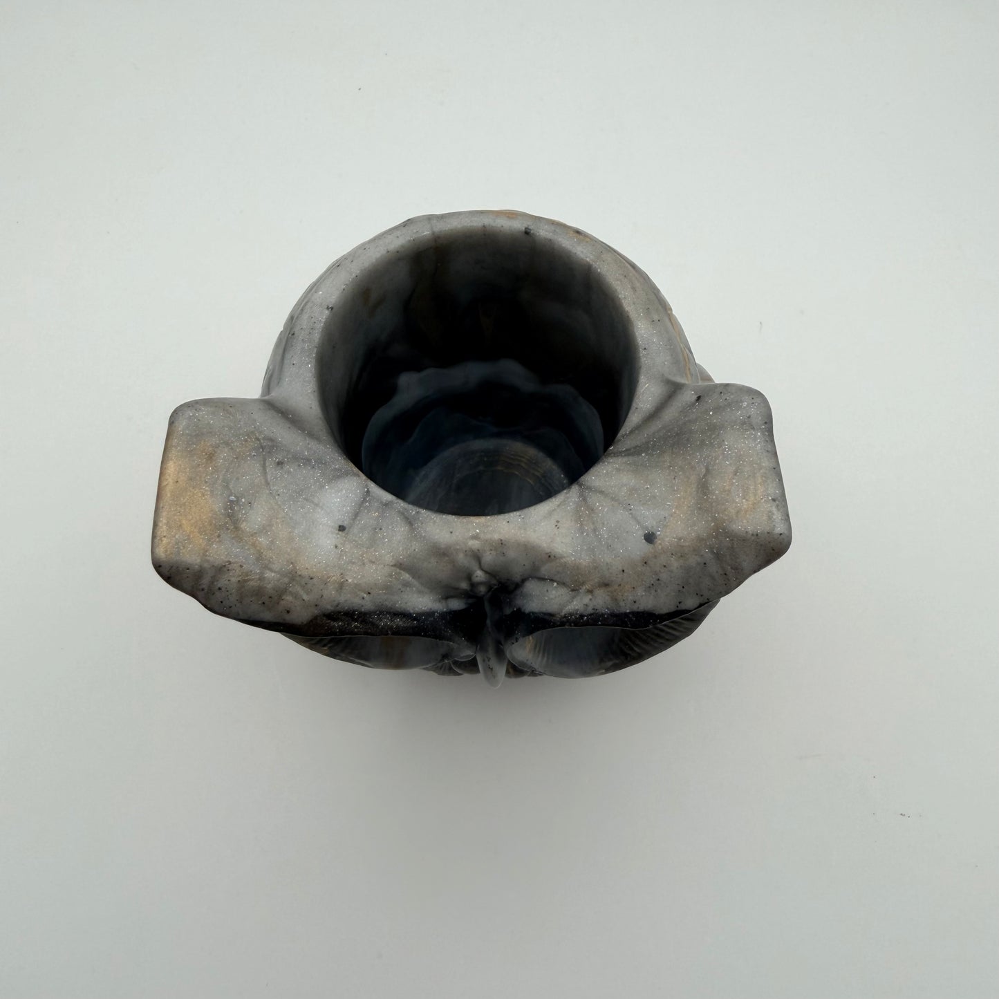 Marble & Gold Wise Owl Container