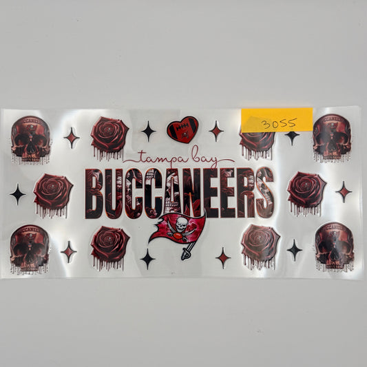 tb bucs roses skulls