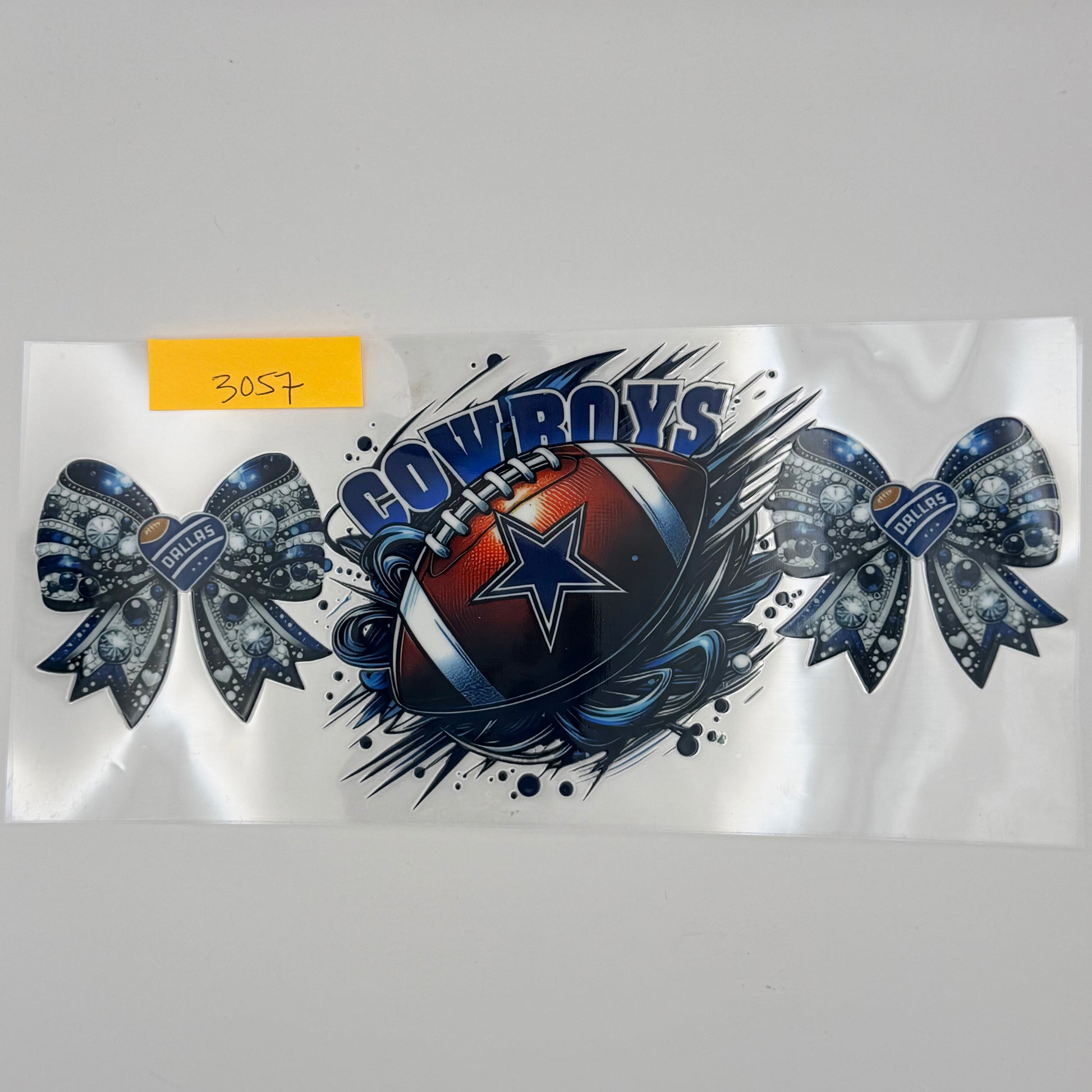 cowboys bows and footballs